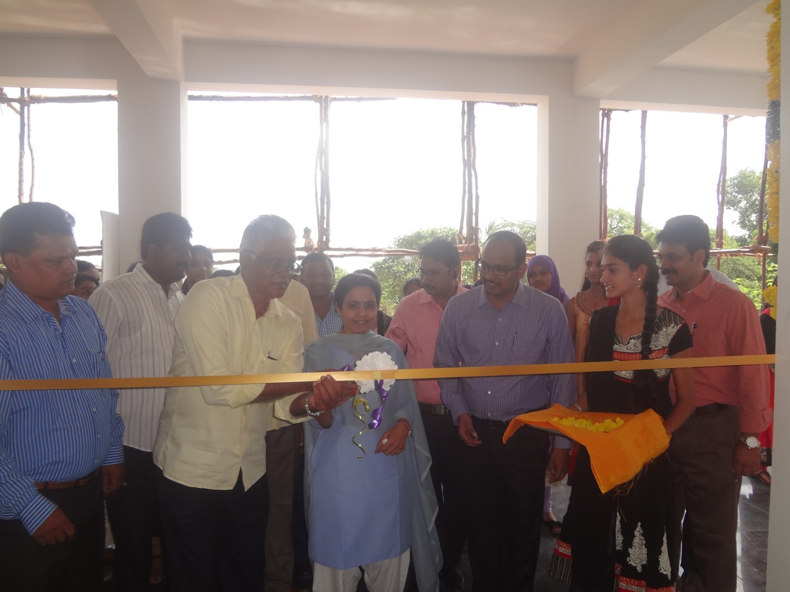 Inauguration of New Academic block for Junior Intermediate Girls at NTR Junior College,Gandipet Campus