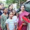 Smt. Nara Bhuvaneswari garu visited NTR Educational Institutions, Gandipet, where her inspiring interaction encouraged students to lead with knowledge, discipline, and compassion.